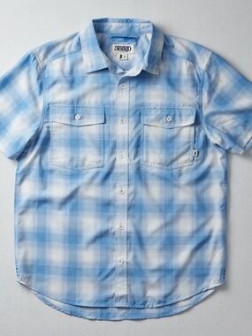 3BIRD Lightweight Short Sleeve Kingfisher Shirt